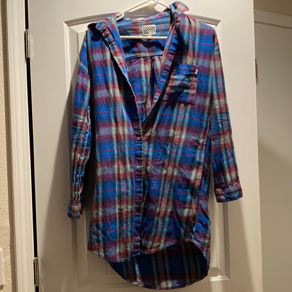 Small vans flannel dress nightgown idk what this is but I love it!